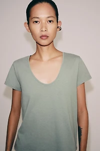 COTTON SHORT SLEEVE T-SHIRT
