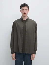 Regular fit cotton shirt
