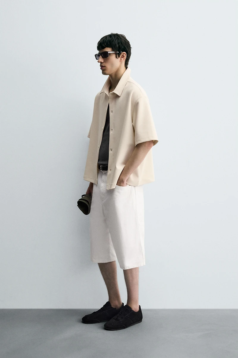 INTERLOCK TEXTURED SHIRT