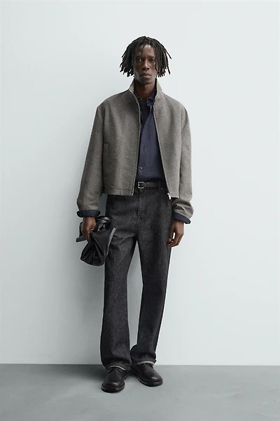 HOUNDSTOOTH OVERSHIRT