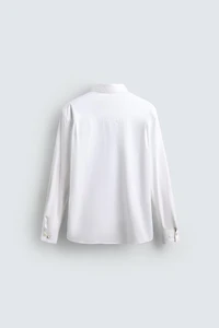 CHEMISE REGULAR FIT EN POPELINE