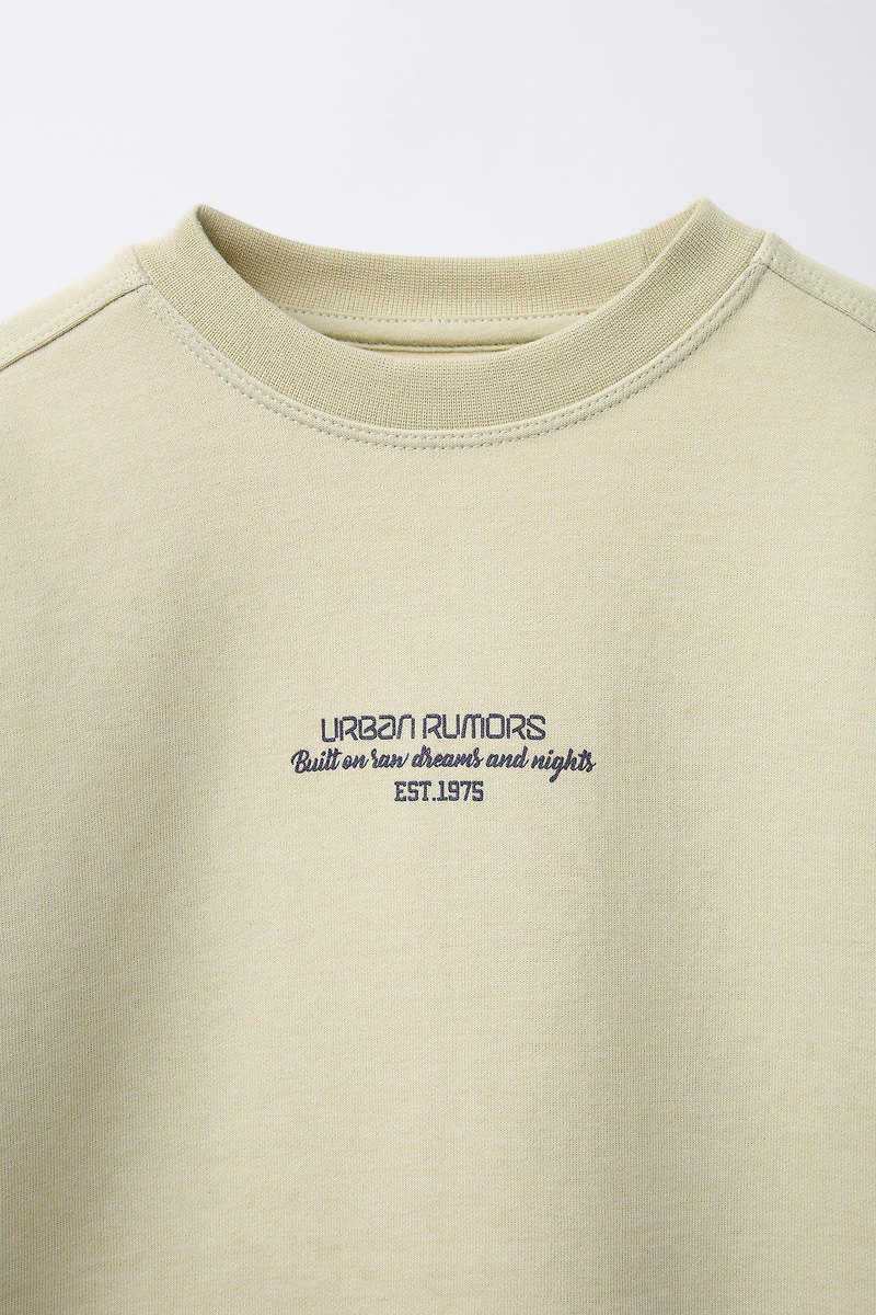 ENSEMBLE INTERLOCK T-SHIRT ET BERMUDA