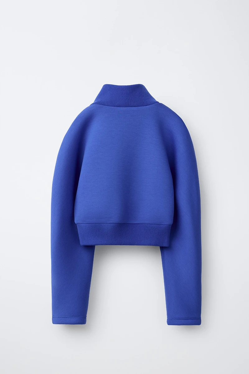 RIB NEOPRENE JACKET