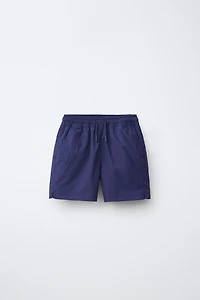 PLAIN NYLON SHORTS