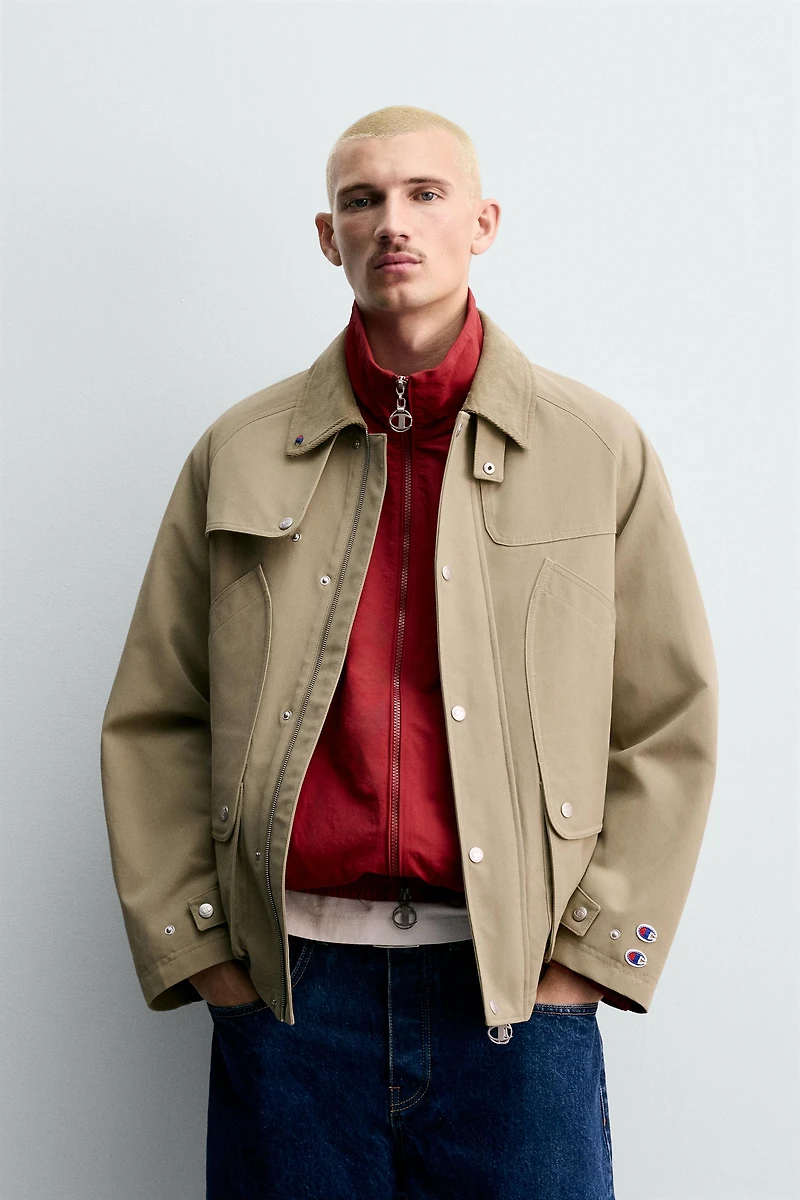 CHAMPION ® X ZARA POCKET TRENCH COAT