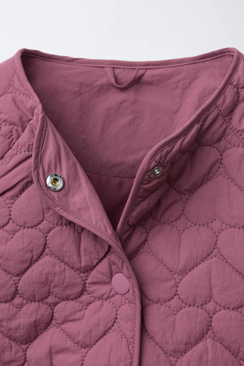 VESTE MATELASSÉE ÉTIQUETTE DÉPERLANTE
