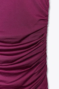 ROBE POLYAMIDE HALTER SOLEIL