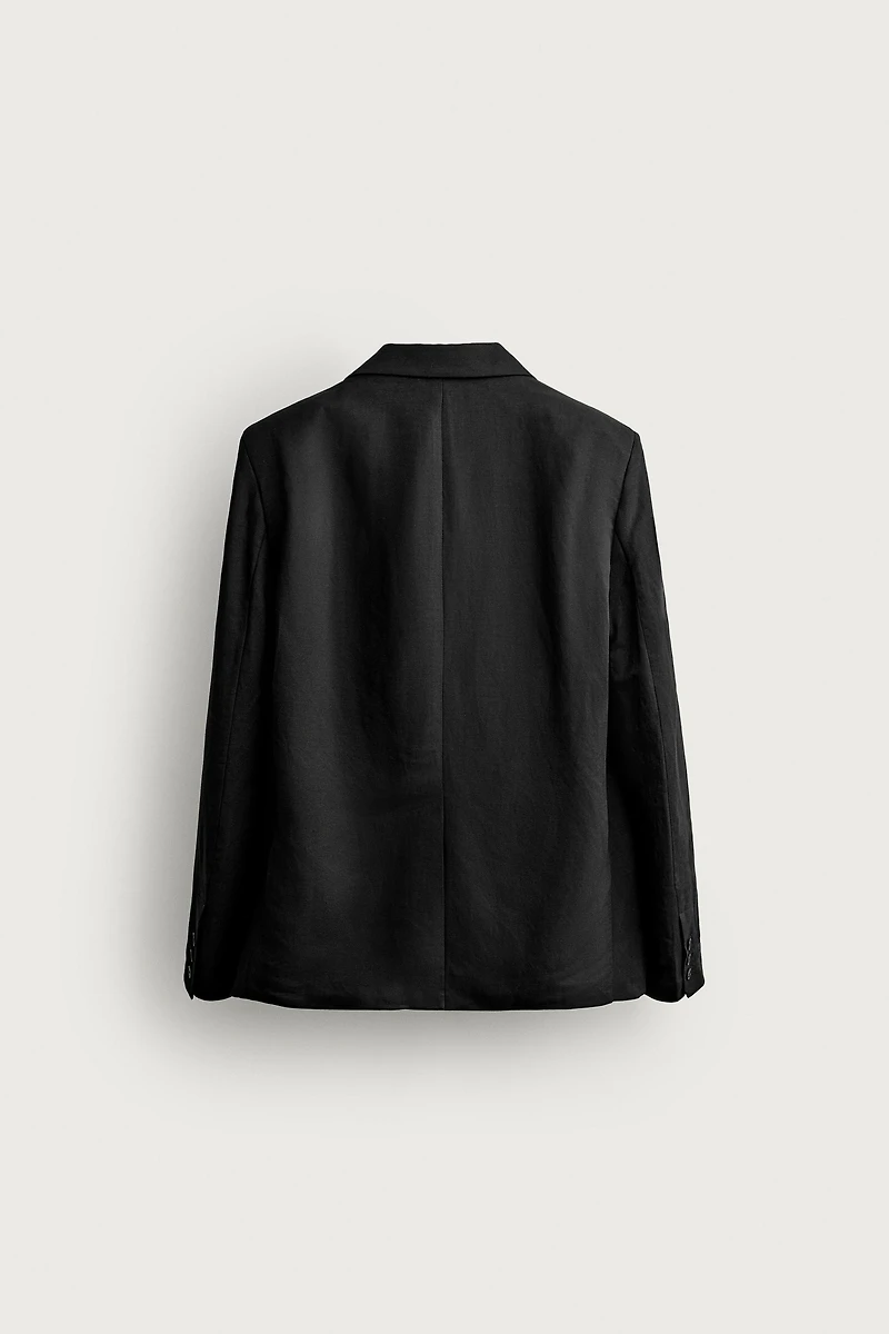 TEXTURED SUIT BLAZER