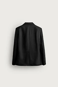 TEXTURED SUIT BLAZER