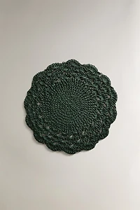 CHRISTMAS WOVEN PAPER PLACEMAT