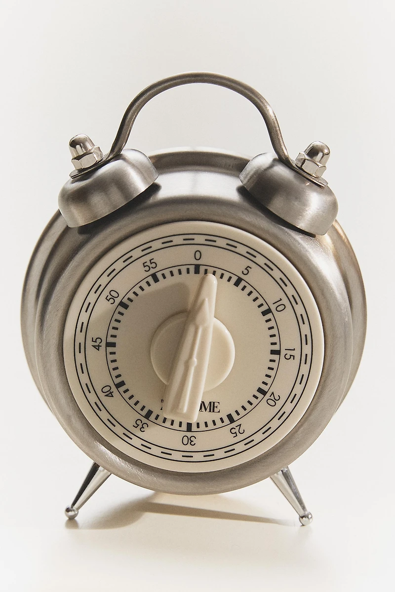 TIMER WITH LEGS AND HANDLE