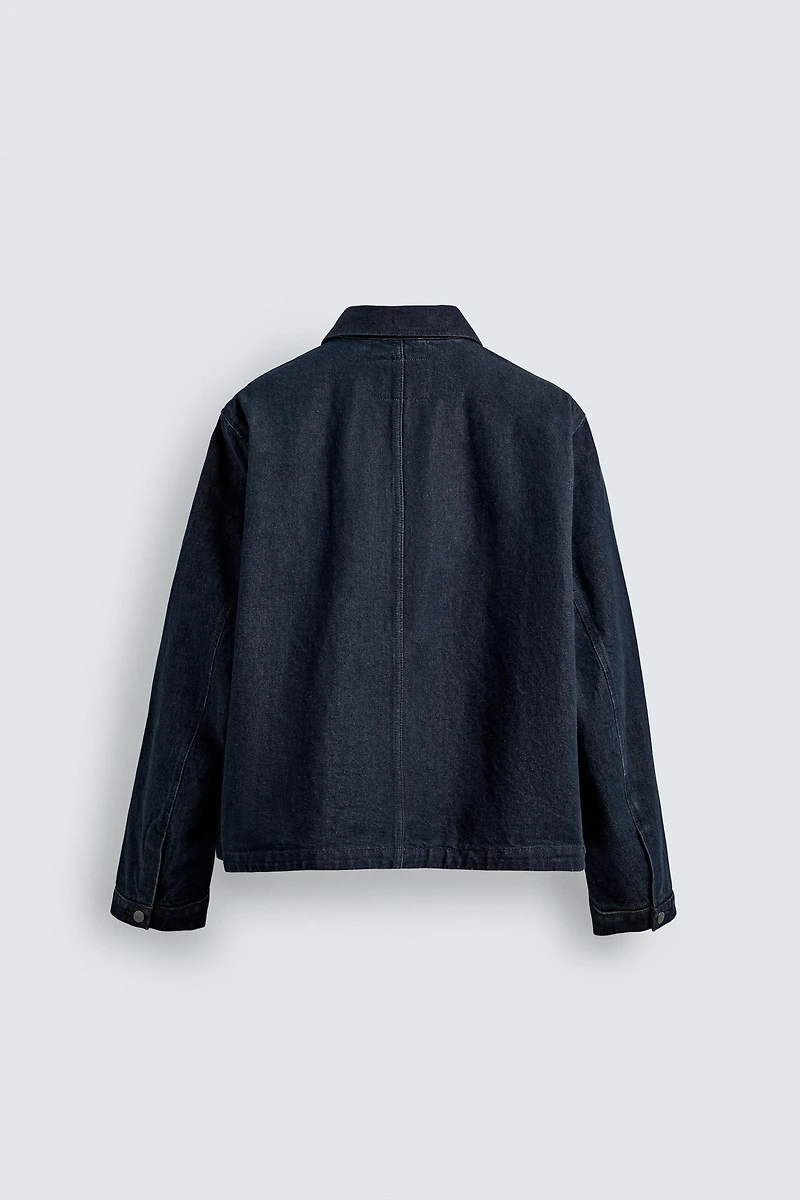 DENIM FIREMAN CLASP JACKET