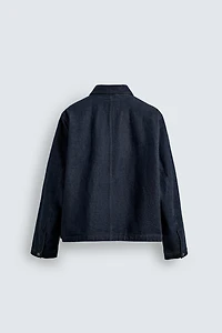 DENIM FIREMAN CLASP JACKET