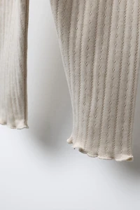 LEGGING POINTELLE EN COTON