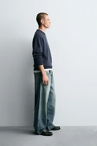 SOFT TEXTURED KNIT SWEATER