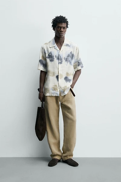 CHEMISE FLUIDE STRUCTURÉE