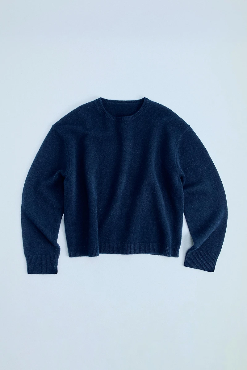 PULL EN MAILLE 100 % LAINE