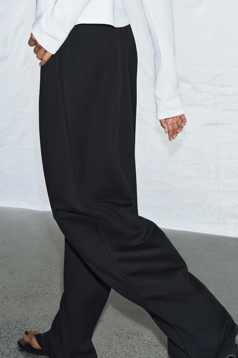 WIDE STRAIGHT LEG PANTS