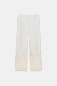 ZW COLLECTION LACE PAJAMA PANTS
