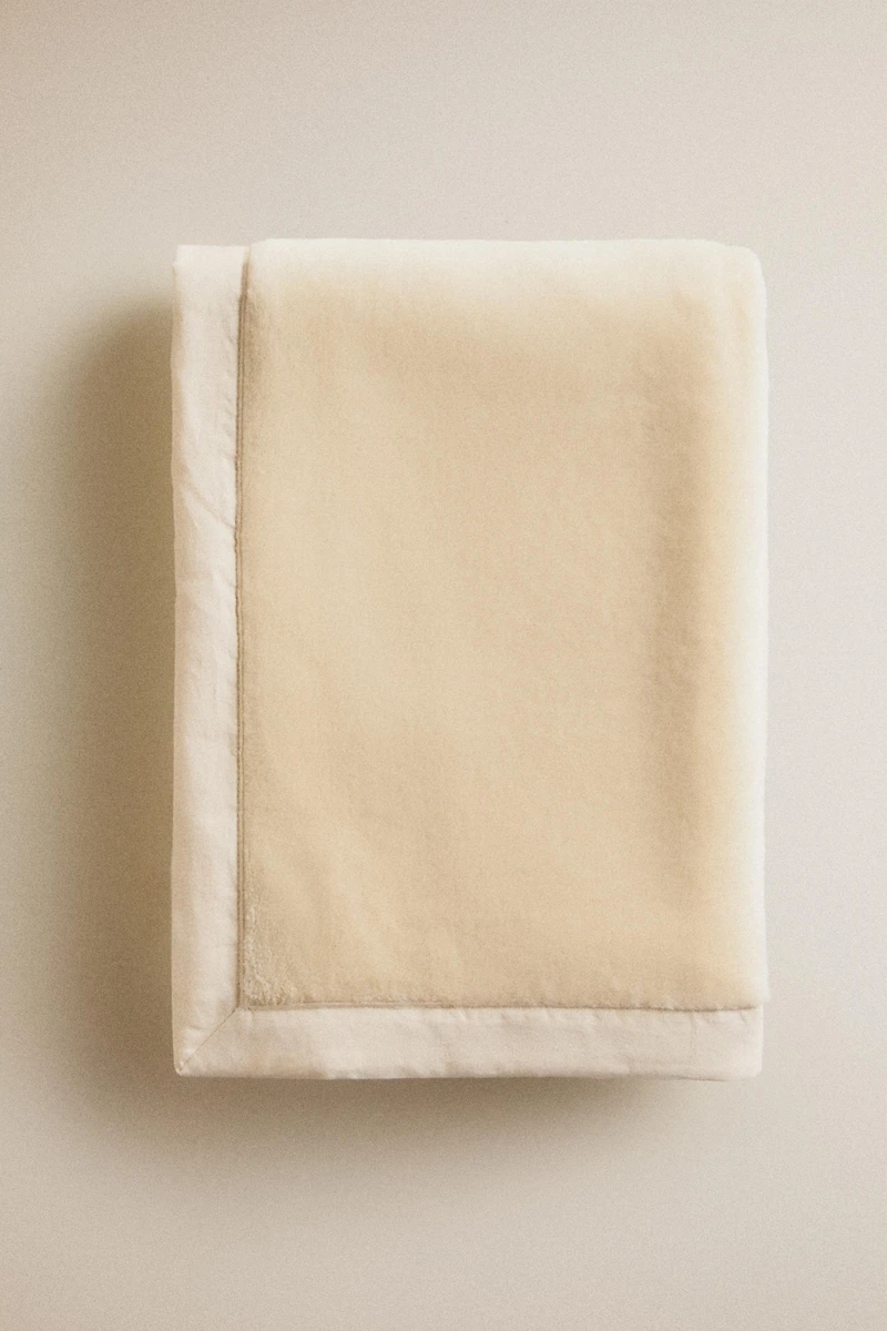 BABY FLEECE COTTON BLANKET