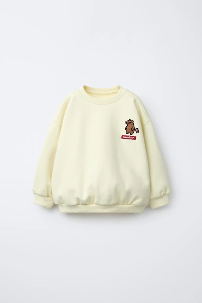 SWEAT BRODERIE ANIMAL