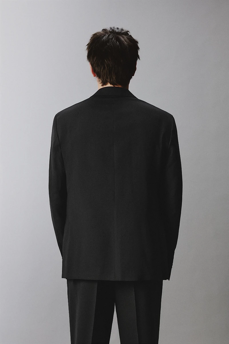 VESTE DE COSTUME AVEC LAINE