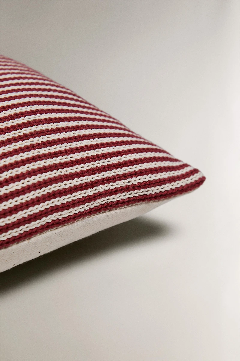 KIDS' EMBROIDERED LETTER K CUSHION