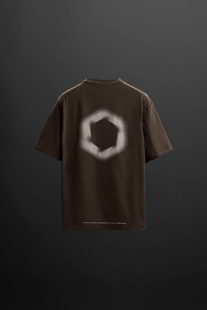 RUNNING GRAPHIC PRINT T-SHIRT