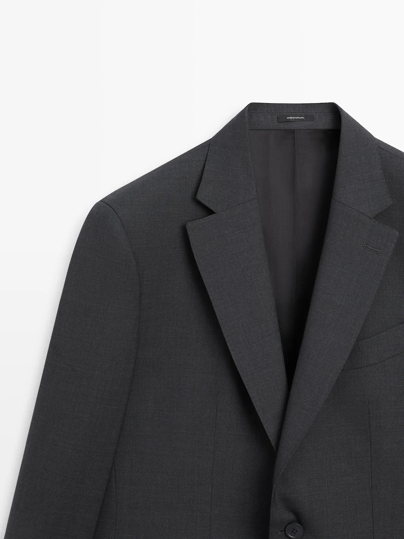 Veste de costume laine froide