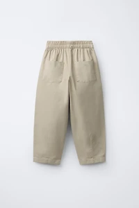 BALLOON PLEATED PANTS