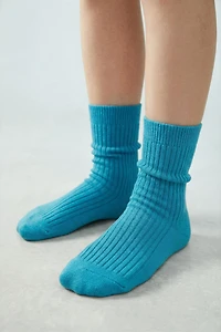 STORIESZ - LOT DE TROIS CHAUSSETTES HAUTES CÔTELÉES EN COTON