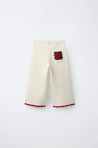 CROCHET FLOR KNIT CULOTTES
