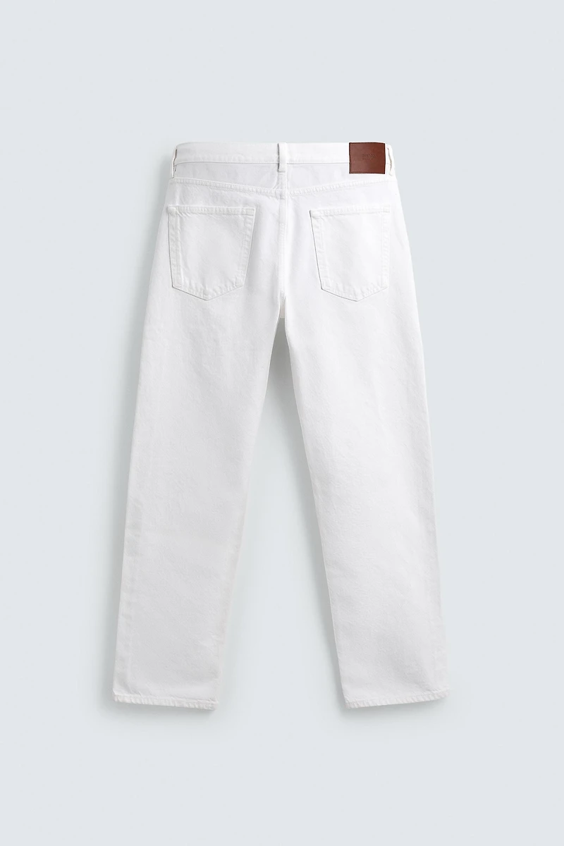 ANKLE FIT STRAIGHT JEANS