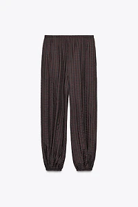 ZW COLLECTION GINGHAM BLOOMER PANTS
