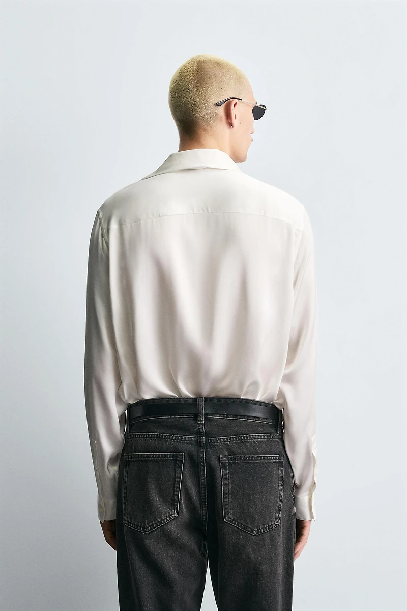 CHEMISE FLUIDE AVEC NŒUD