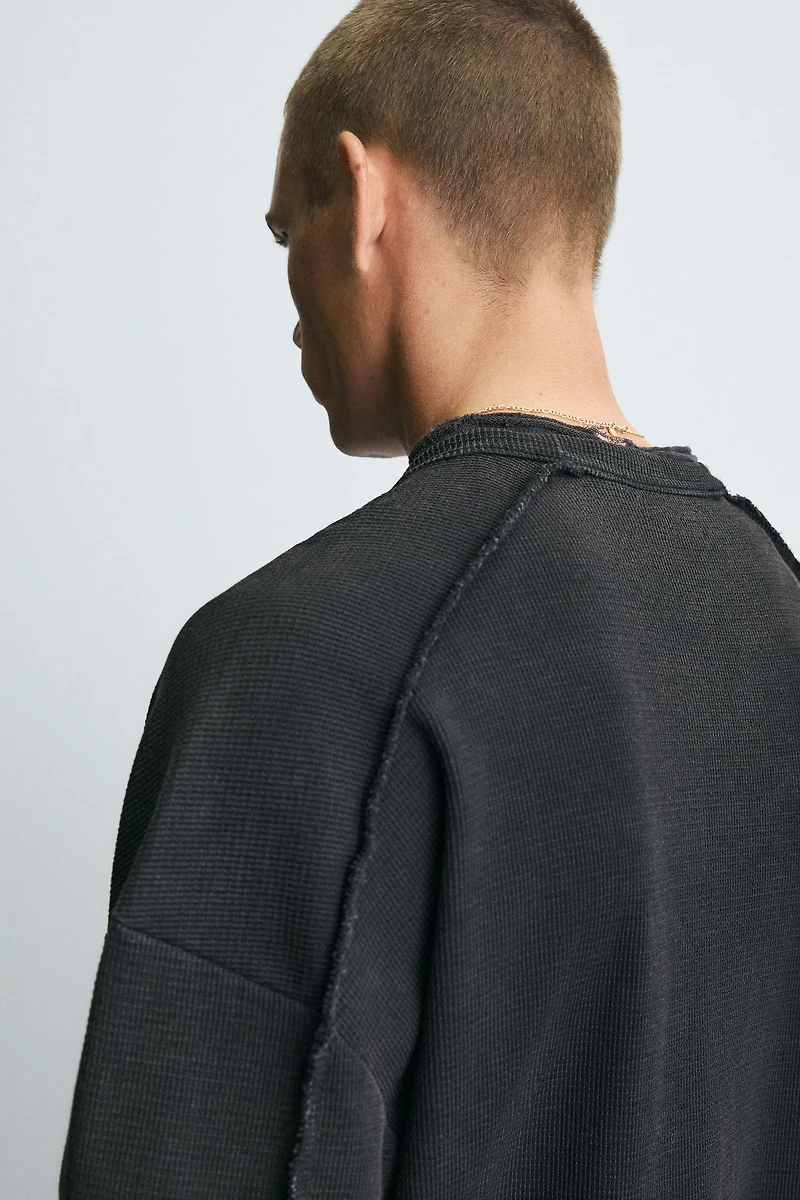 PRINTED KNIT T-SHIRT