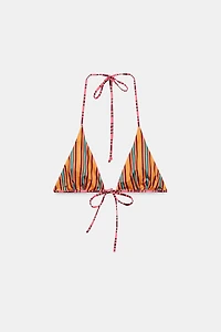 TOP BIKINI RÉVERSIBLE RAYURES