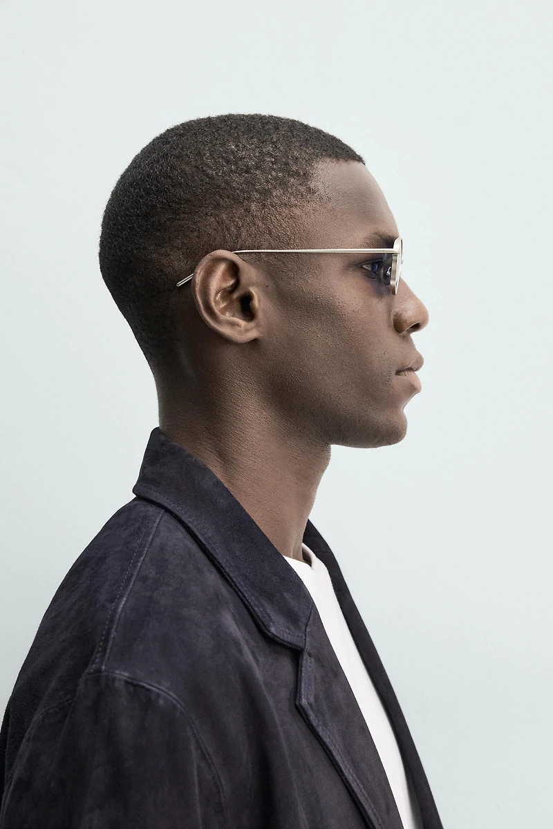 OVAL METAL SUNGLASSES