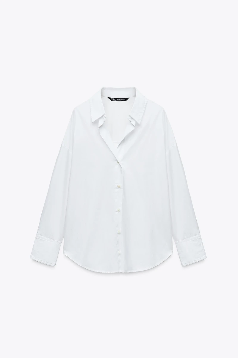 CHEMISE BASIQUE EN POPELINE