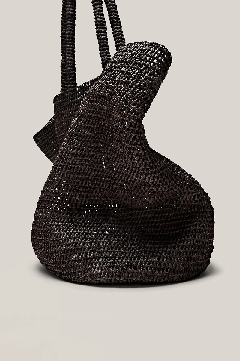 100% raffia maxi tote bag - LIMITED EDITION