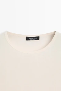 Cotton blend T-shirt
