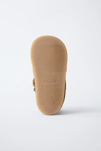 BOTTES EN CROÛTE DE CUIR BAREFOOT