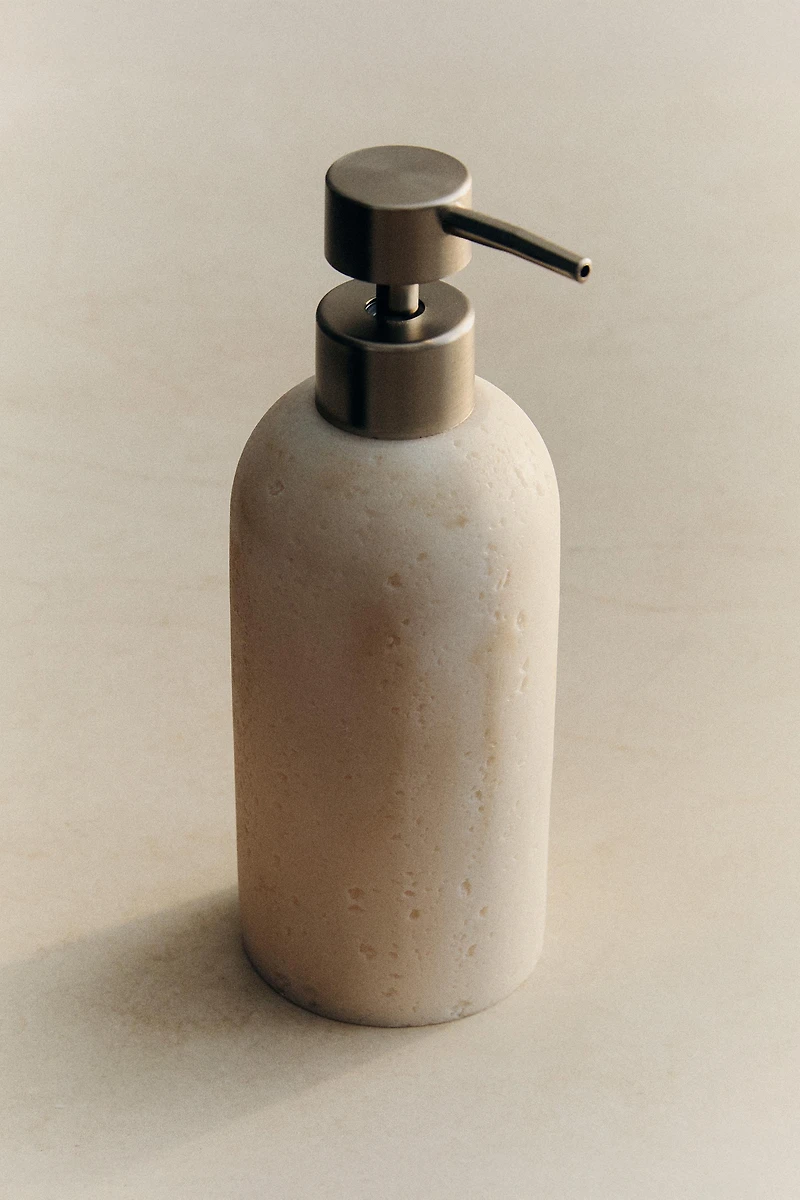 MARBLE-EFFECT SOAP DISPENSER