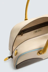 LEATHER CROSSBODY BAG HARRY LAMBERT FOR ZARA X DISNEY