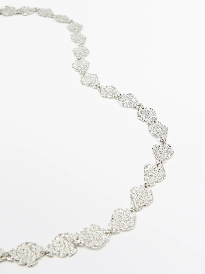 Long multiway lace necklace