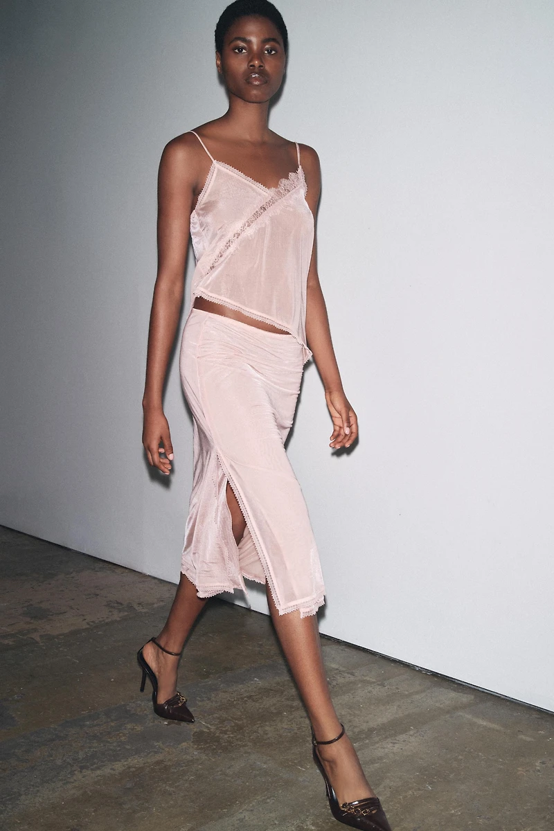 ORGANZA STRAP TOP