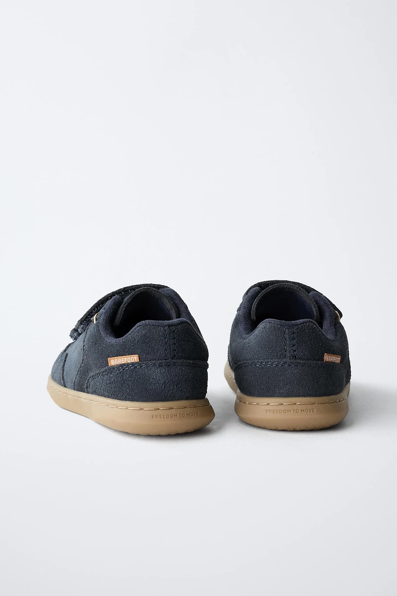 LEATHER STRAP BAREFOOT SNEAKER