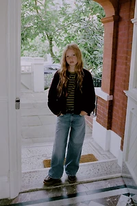 GILET EN MAILLE À TORSADES