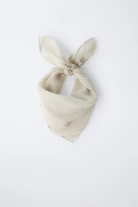 STORIESZ - TWO-PACK OF LINEN BANDANAS