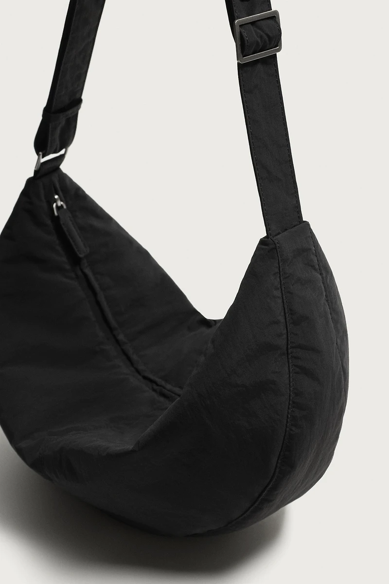 MEDIUM NYLON SHOULDER BAG